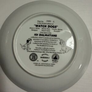 The Bradford Exchange Watch Dogs Plate